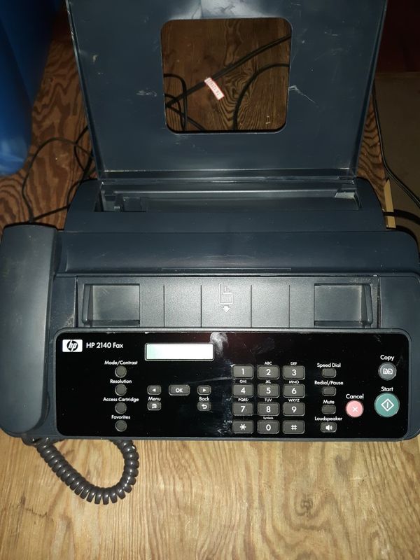 HP 2140 Fax machine ink jet for Sale in Alexandria, LA OfferUp