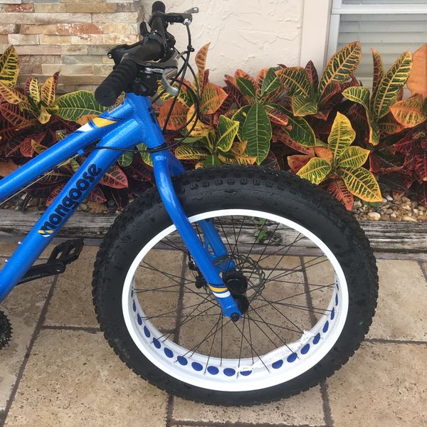 mongoose fat tire bike 24