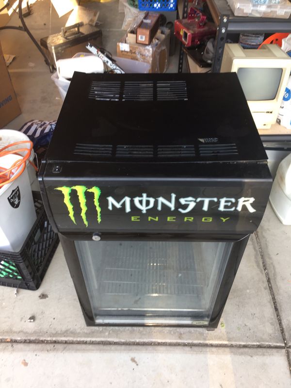 monster energy drink refrigerator for sale