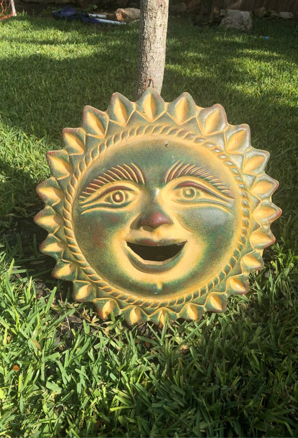 Ceramic Outdoor Sun Decor for Sale in San Antonio, TX OfferUp