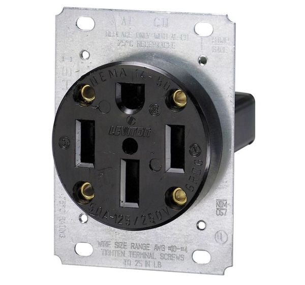 Installation NEMA 14-50 outlet plug for electric car, Tesla for Sale in ...