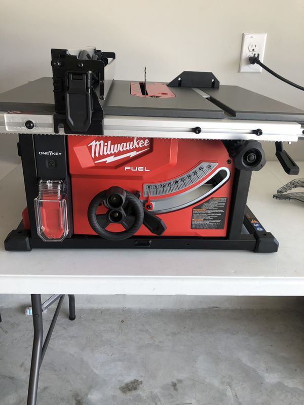 Milwaukee m18 fuel table saw ( saw only ) for Sale in Channelview, TX ...