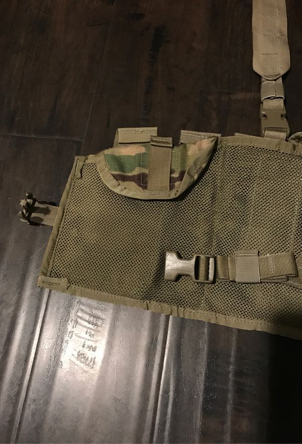 ARMY OCP TACTICAL ASSAULT PANEL TAP MULTICAM CHEST RIG LOAD CARRIER ...