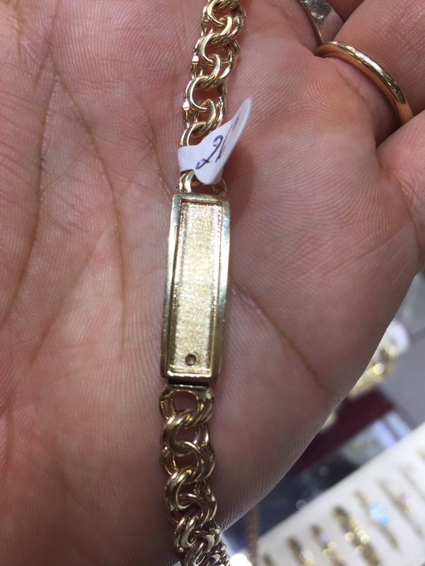 10 K gold chino link chain 28 inches 7 mm. -#ch064Td for Sale in ...