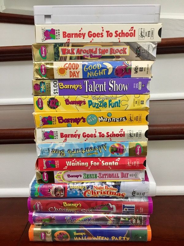 15 VHS Barney movies for Sale in Naperville, IL OfferUp