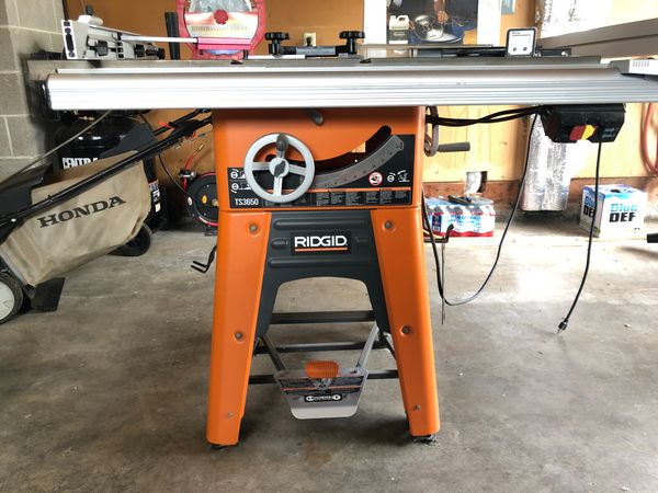 Ridgid TS3650 table saw with extras for Sale in Renton, WA - OfferUp