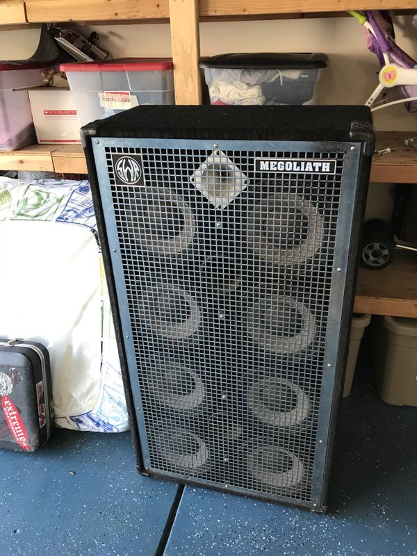 SWR Megoliath 8x10 bass cabinet for Sale in Corona, CA - OfferUp