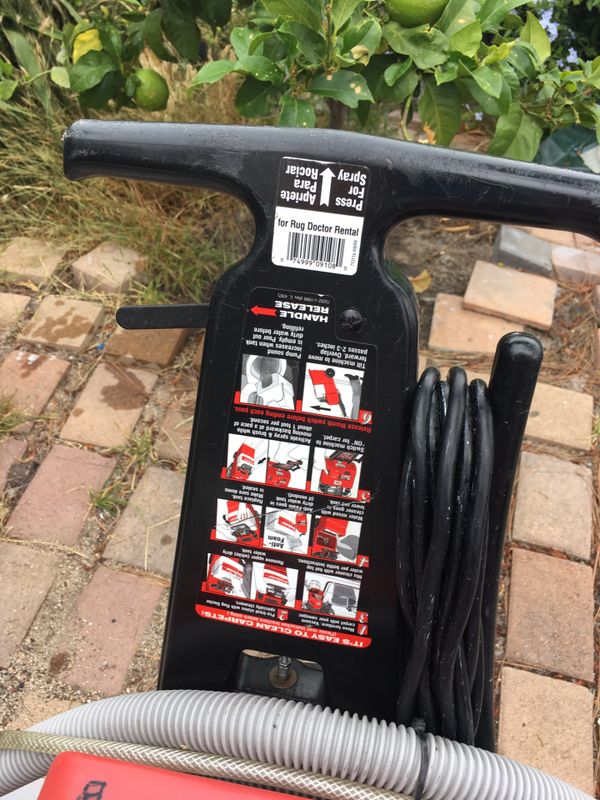 Rug doctor model EZ 1 MPR2C With the hose and upholstery brush