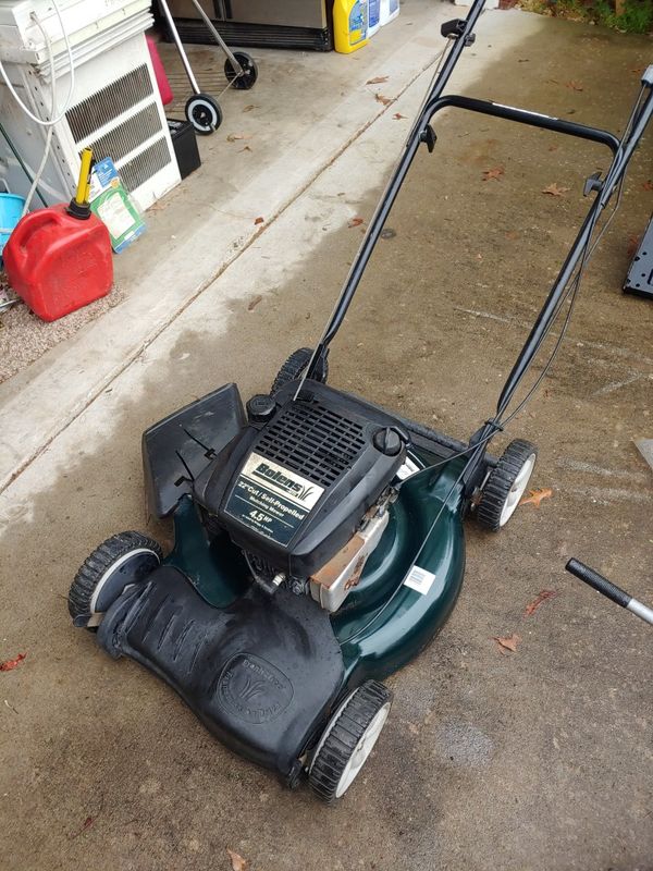 Bolens MTD selfpropelled lawn mower with 22 inch cut for Sale in