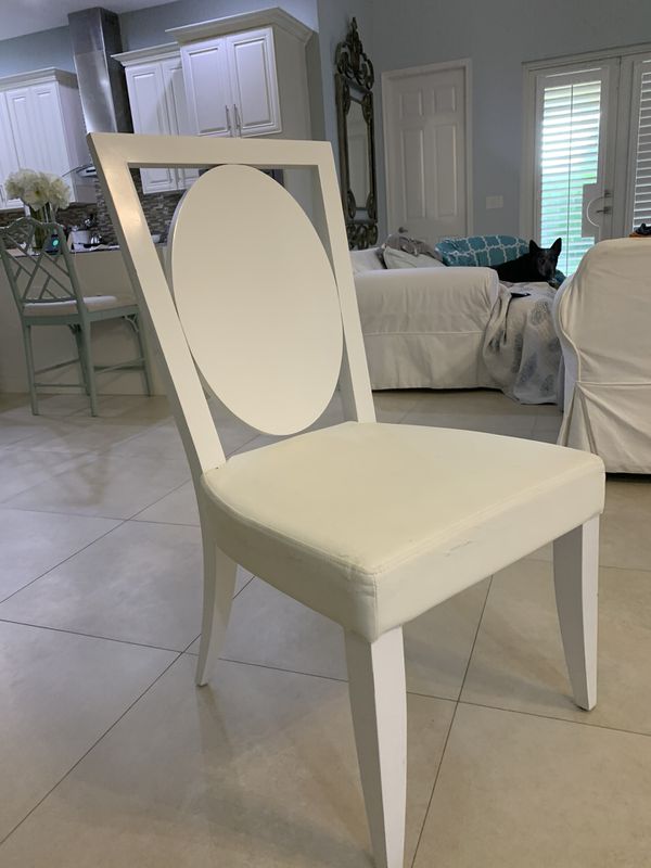 Z Gallerie dining room chairs. Set of 6. for Sale in Wellington, FL