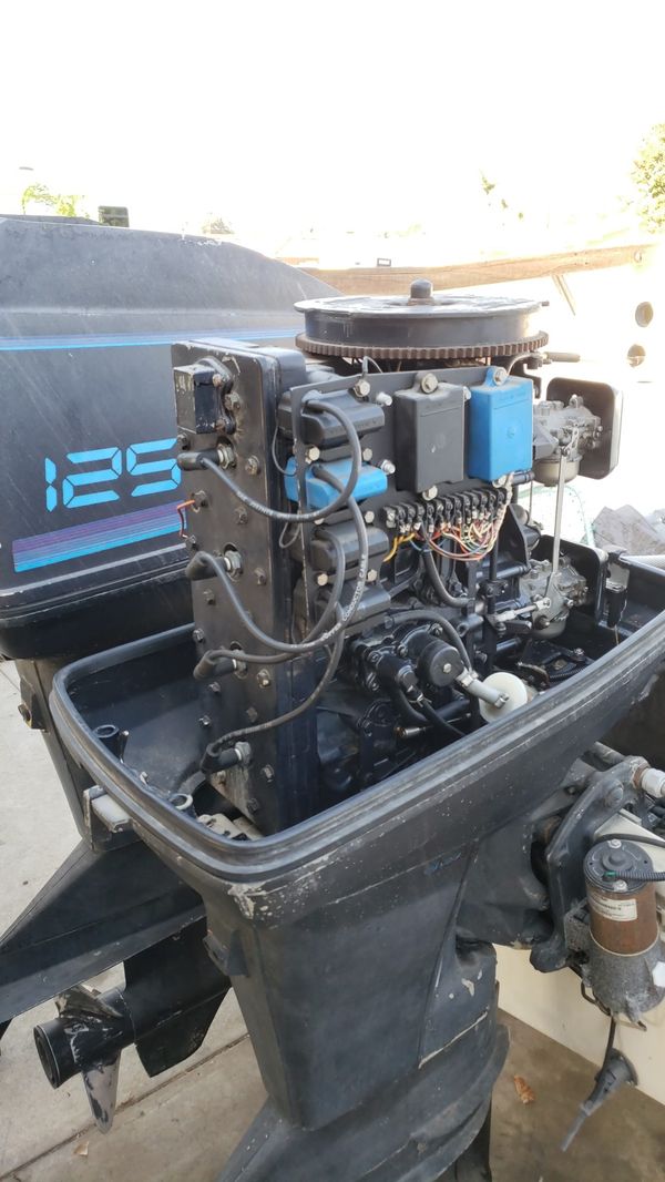 2 force 125 outboard motors for Sale in Whittier, CA - OfferUp