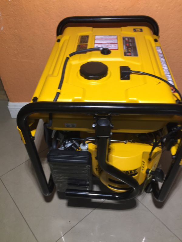 Brand new dewalt generator 8,000 watts DXGNR8000 manual and electric