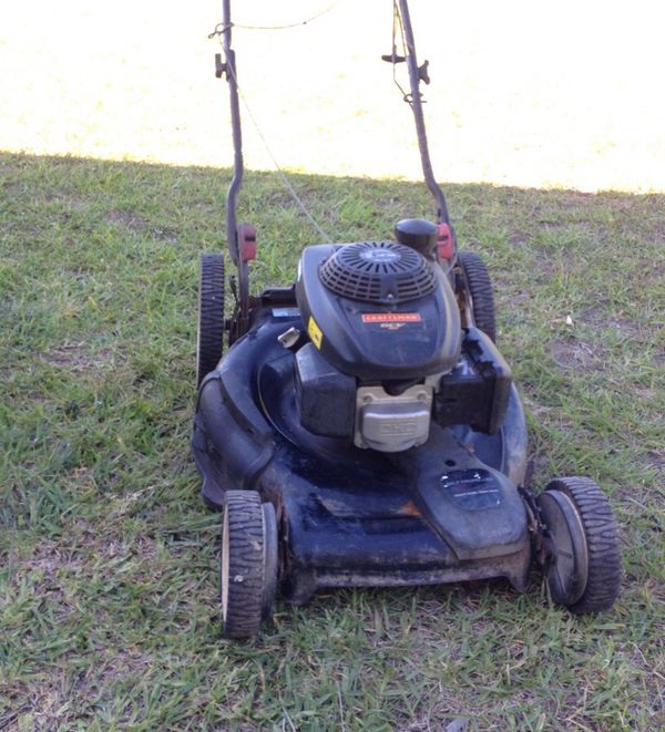 Craftsman 21" lawn mower Brand new front propel transmission. New tires