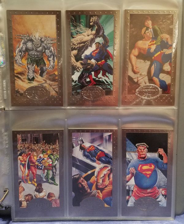 1994 skybox superman cards
