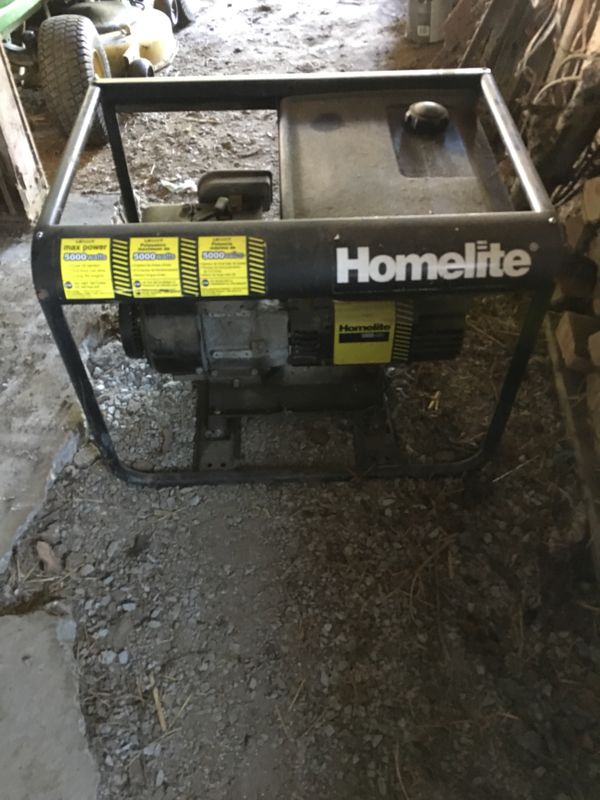 Homelite lr5000t 5000 watt generator for Sale in Stanwood, WA - OfferUp