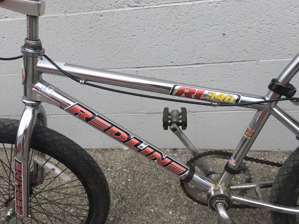redline chrome bmx