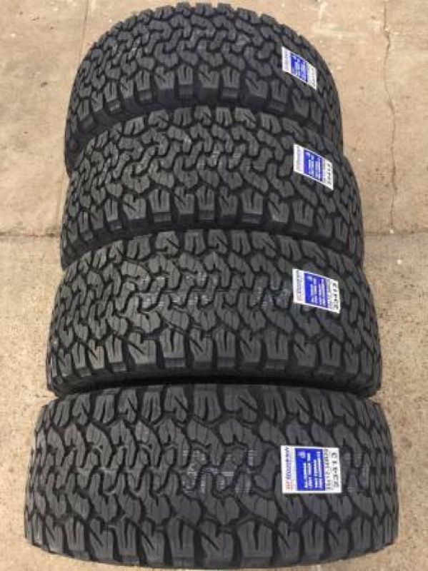 4 new bfg 35x12 50r20 tires bfgoodrich all terrain ko2 for sale in