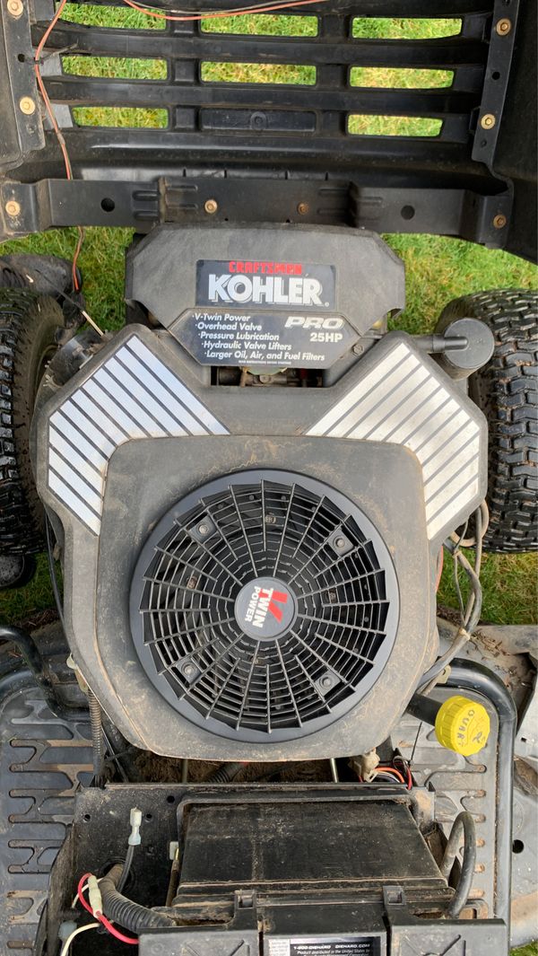 Craftsman GT5000 riding mower , 25 hp Kohler Pro 48 “ deck for Sale in