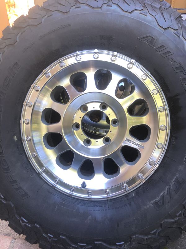 Brand new 2020 method mr315 machine wheels with Bfgoodrich ...