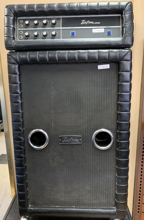 Vintage kustom 250 speaker with amp head for Sale in Tempe, AZ OfferUp