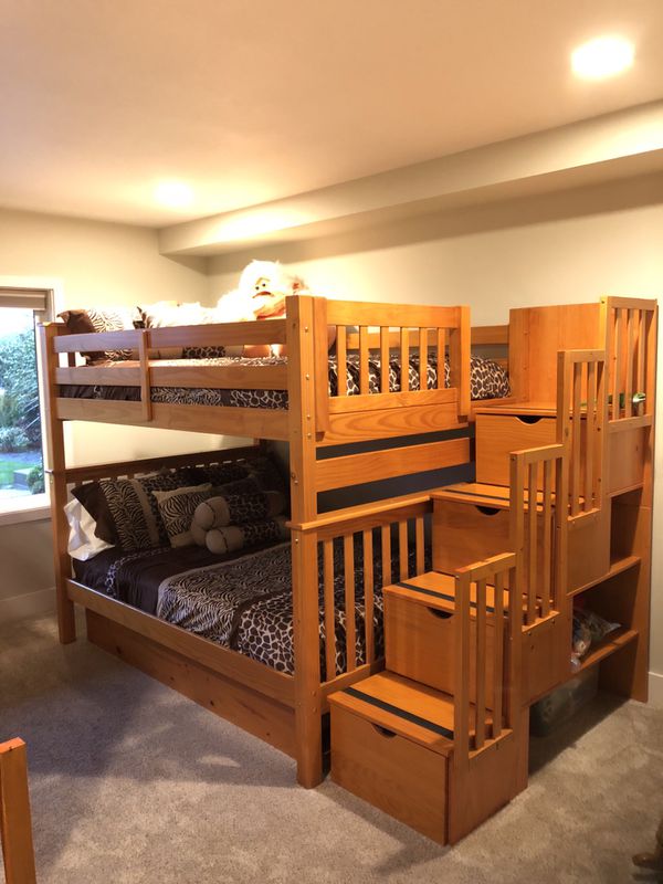 Double over double bunk beds for Sale in Renton, WA - OfferUp