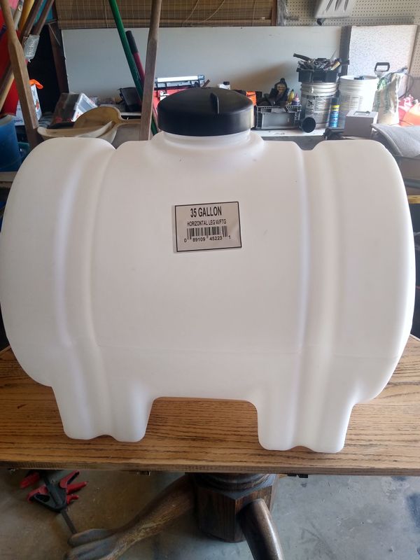 norwesco 35 gallon water tank