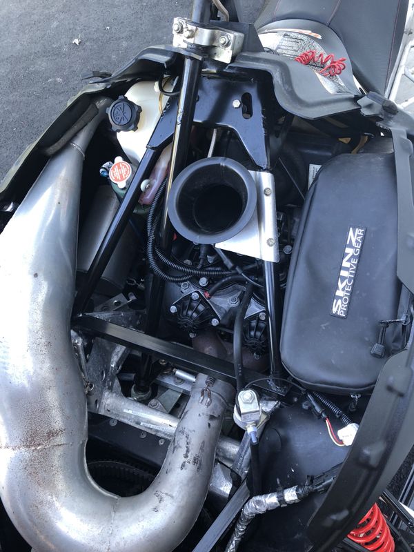 2008 Polaris IQR 600rr Factory Trail model with reverse and oil