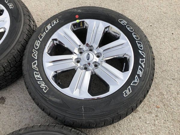 New 20” Ford Factory Rims and All Terrain Goodyear TIRES 6x135 WHEELS ...