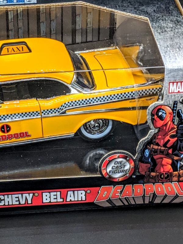 deadpool taxi toy