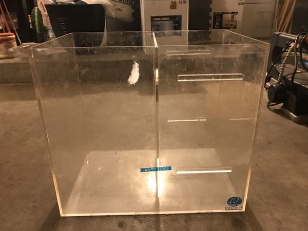 Acrylic 60 gallon tank with custom overflow for Sale in Pico Rivera, CA ...