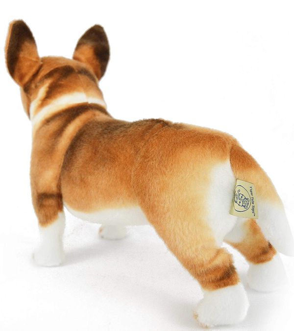 realistic corgi stuffed animal