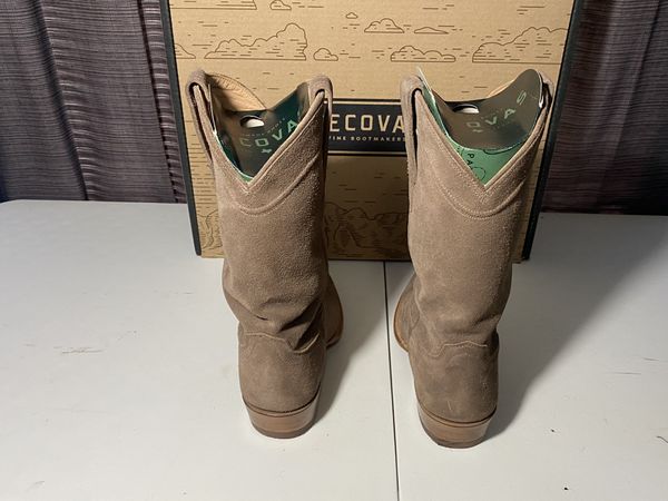 tecovas waterproof suede