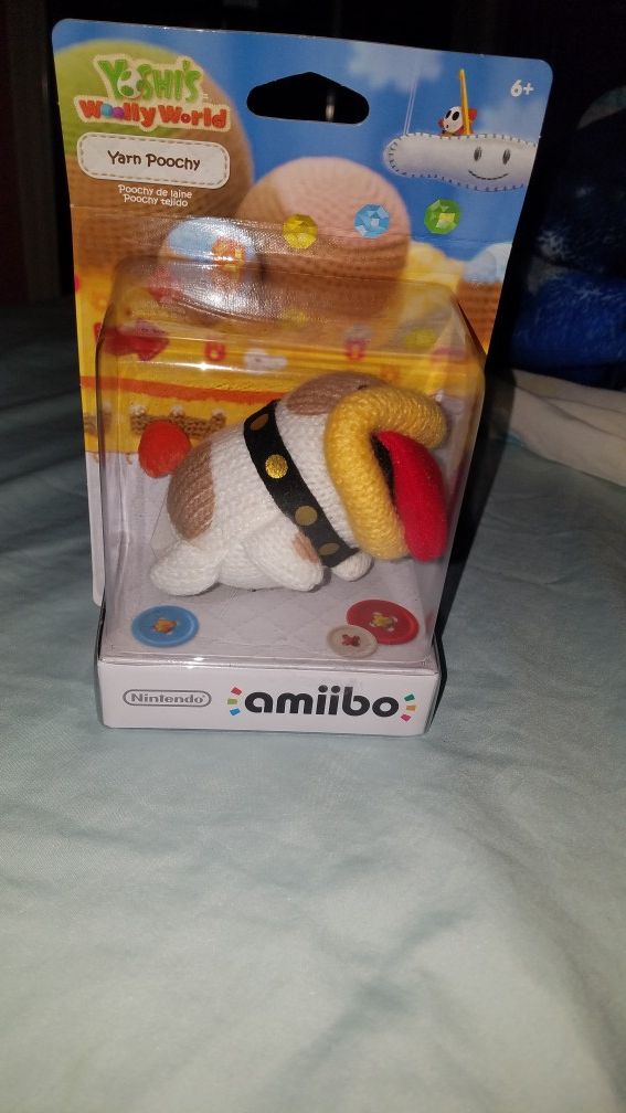 yarn poochy amiibo ebay