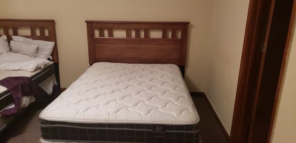Full size bed!!! Mattress, box spring, frame and headboard for only 250