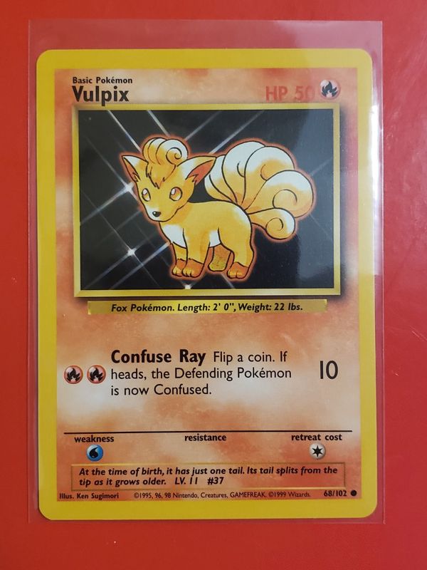 build a bear vulpix card