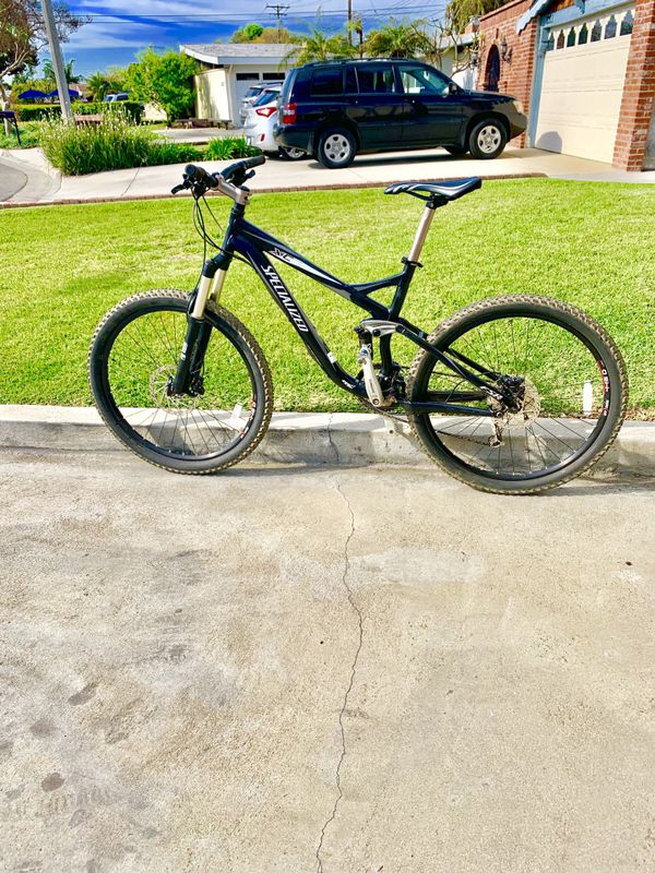 2009 Specialized FSR XC Comp Black Aluminum Mountain Bike Men M for