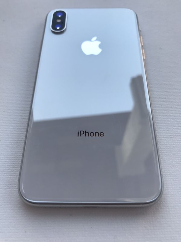 iPhone X 64GB Silver Factory Unlocked TMobile Verizon Att
