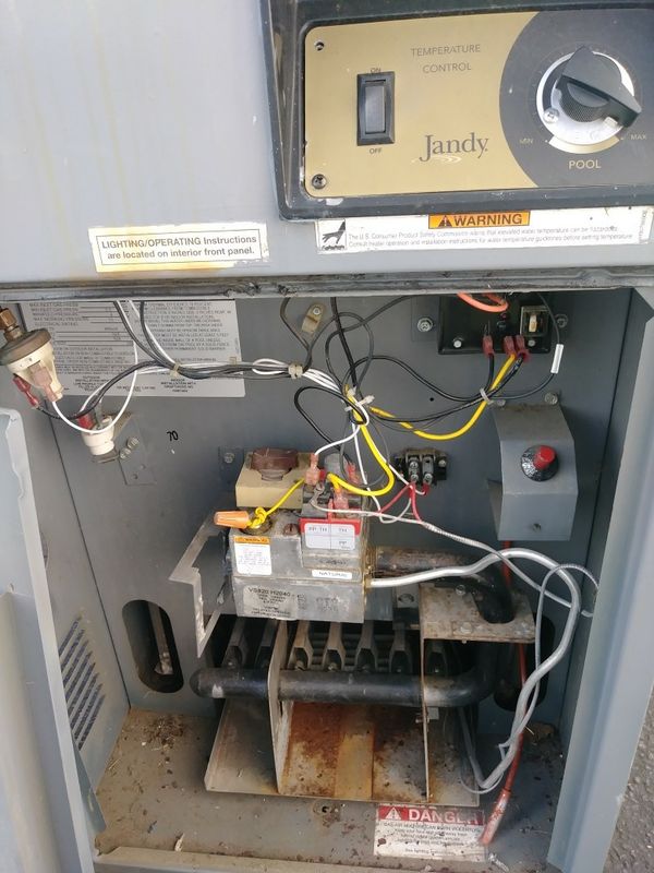 Laars lite 2 swimming pool heater 175000 btu for Sale in Davis Junction