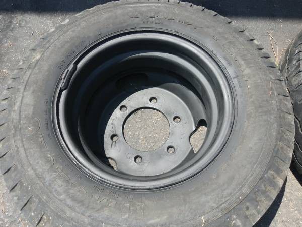Set of four Toyota 14 inch dually rims. 6 on 7.25 lugs for Sale in ...