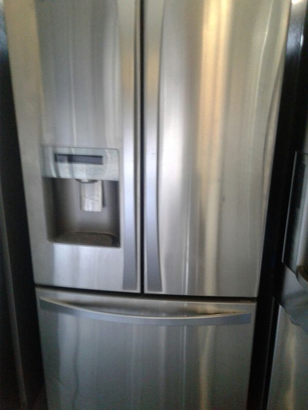 Kenmore elite stainless steel French door refrigerator with ice maker