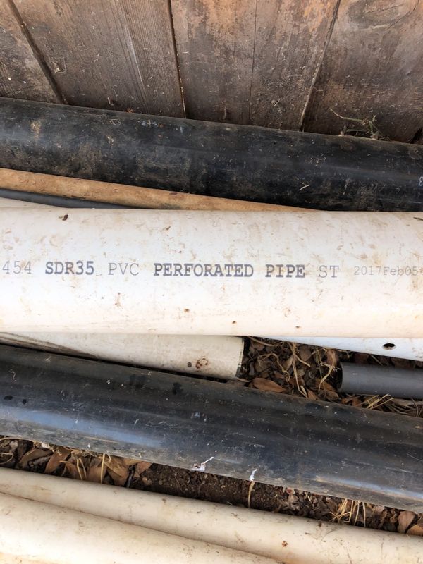 30’ Perforated French Drain Pipe for Sale in El Cajon, CA OfferUp