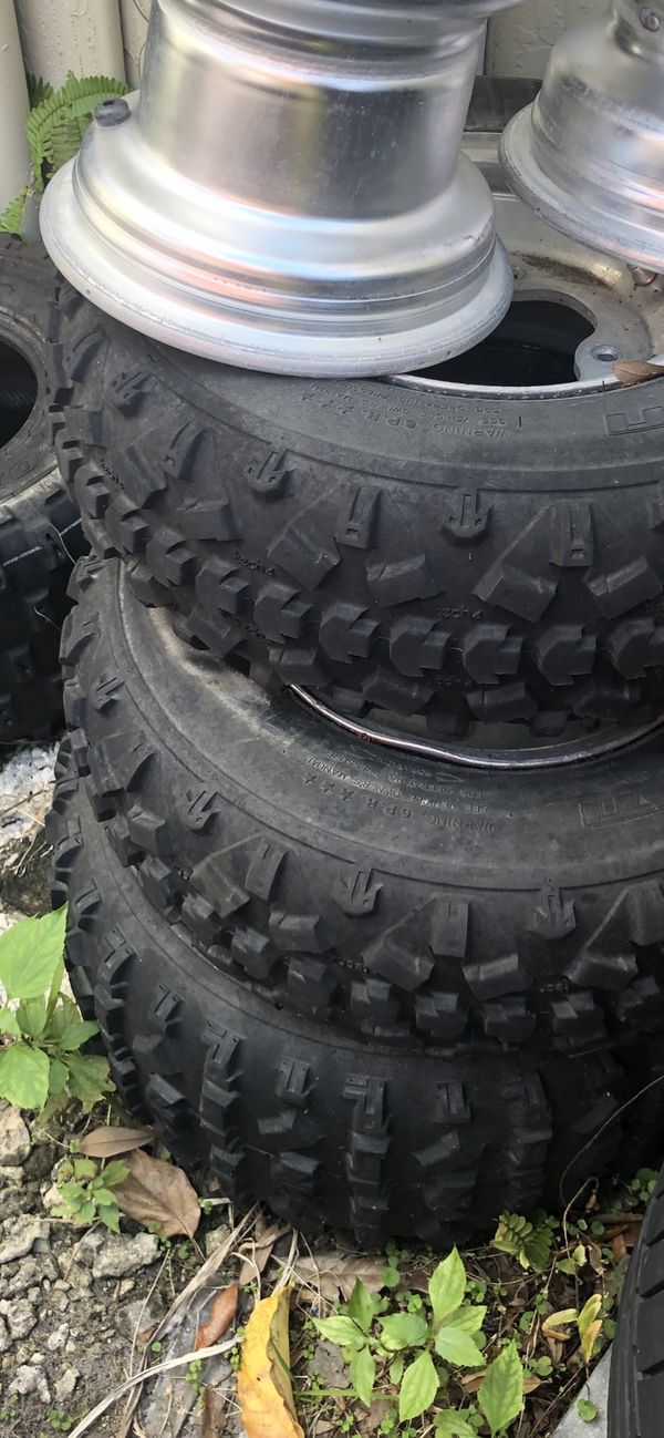 Used ATV Rims and tires Honda Yamaha Suzuki Kawasaki for Sale in