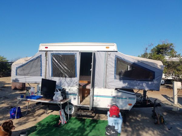 1998 viking pop up camper canvas