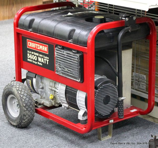 Craftsman 5600 Watts 10HP Briggs & Stratton Engine Generator for Sale