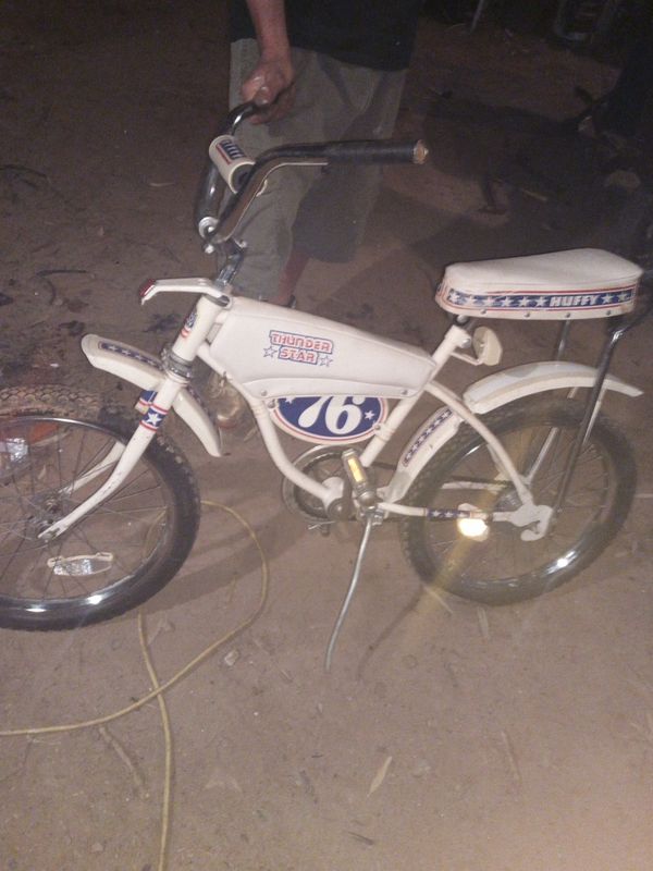 Vintage 1976 Huffy Thunder Star Evel Knievel Bicycle Stunt