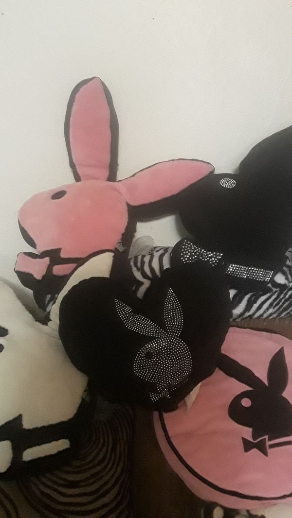 pink playboy pillow