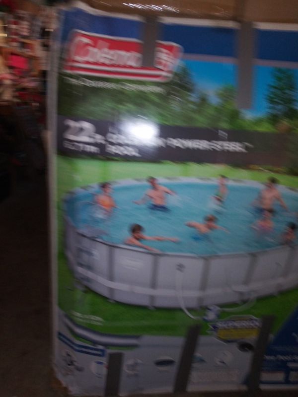 coleman 22ft pool