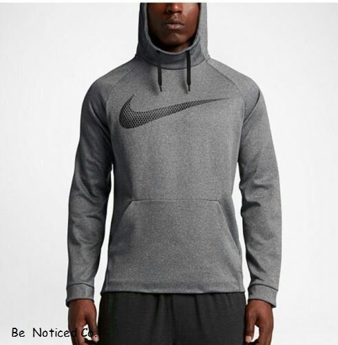 nike men's therma essential swoosh hoodie