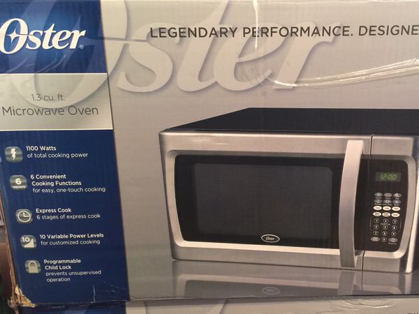 Oster 1100 Watt Microwave for Sale in Euclid, OH - OfferUp