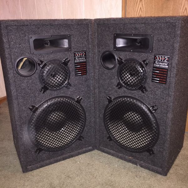 3312 ACOUSTIC STUDIO MONITORS for Sale in West Chicago, IL OfferUp